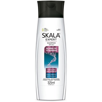 Skala Shampoo Bomba de Vitaminas com Acido Hialurônico 12X325 ml